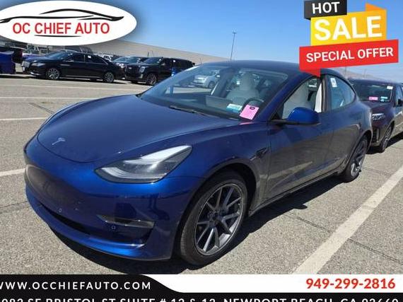 TESLA MODEL 3 2022 5YJ3E1EB1NF314862 image